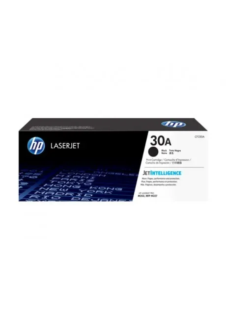 HP 30A Black Original LaserJet Toner Cartridge CF230A